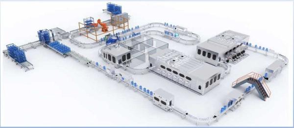 5 Gallons 20 Ltr Water Jar Manufacturing Machine Automatic Mineral Water Plant Machinery Suppliers