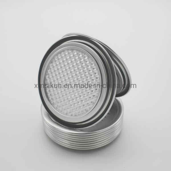 Wholesale 202# 52mm Aluminum Peel Off Lid For Pet Jar