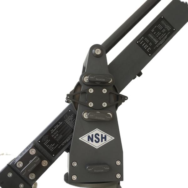 Joystick Extendable Flexible Camera Jib Crane With Triangular Arm Sectors