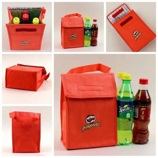 Disposable Heavy Duty Tote Thermal Nonwoven Shopping Bag High Quality Custom Outdoor Cooler