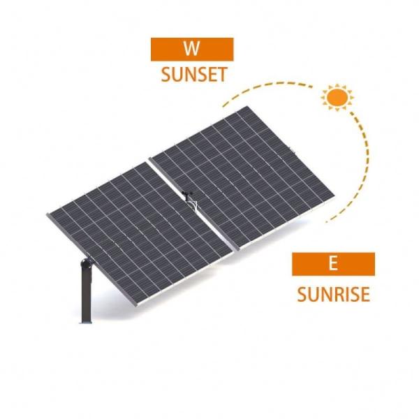 Factory Direct Supply Efficient Two Axis Solar Tracker Kit System 5Kw 10Kw 15Kw 20Kw