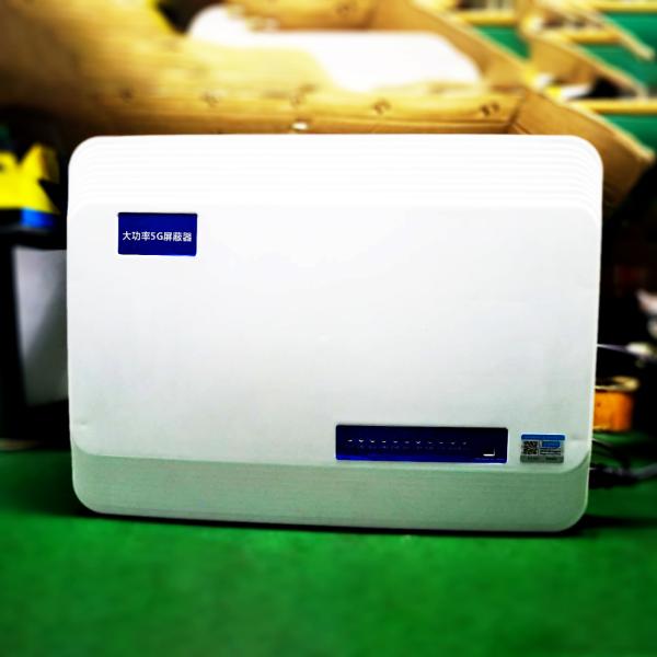 Built-in 10-band 5g mobile phone signal jammer, single channel 5 watt, total power 50 watt mobile phone jammer