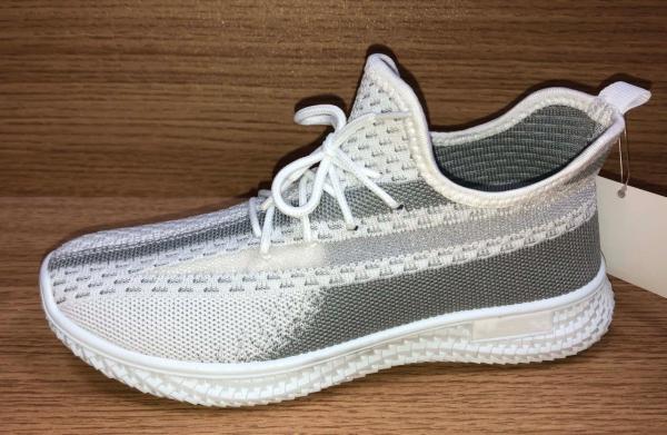 Women′ S Walking Sock Sneakers Lightweight Flyknit Sneakers Laces Shoes