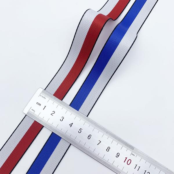 Custom sublimation printed flat polyester pp webbing for dog printed webbing strap