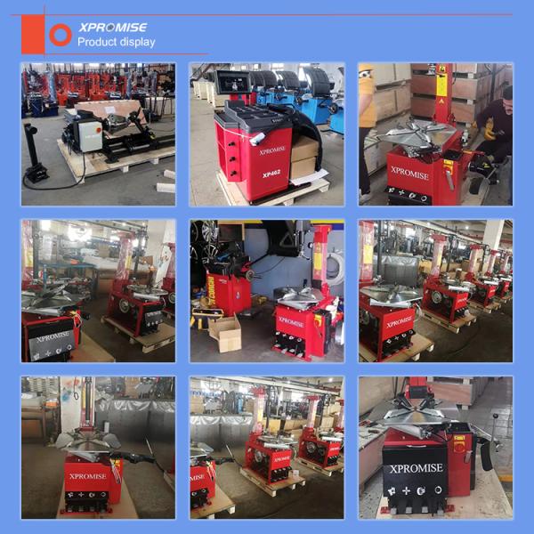 Advanced Car Tire Changer Moveable Clamps 8 - 10 Bar With Helper
