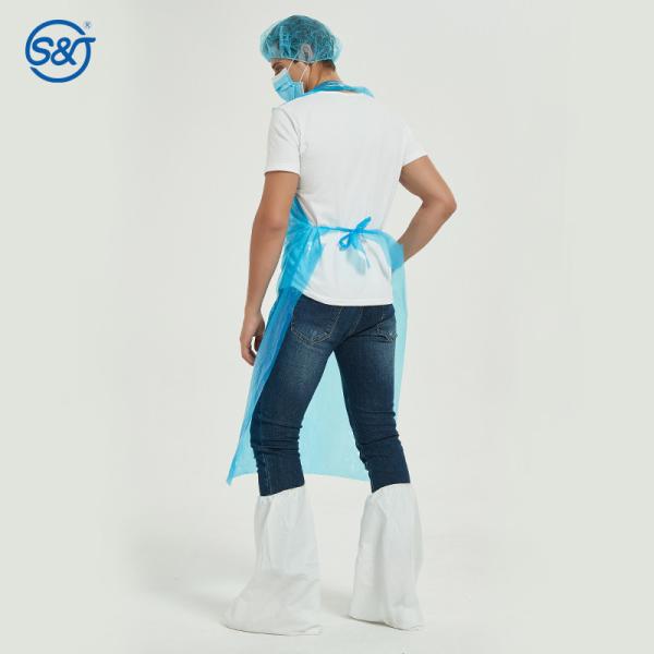 Oil Proof Disposable Protective Apron Biodegradable Unisex Waterproof Plastic Apron