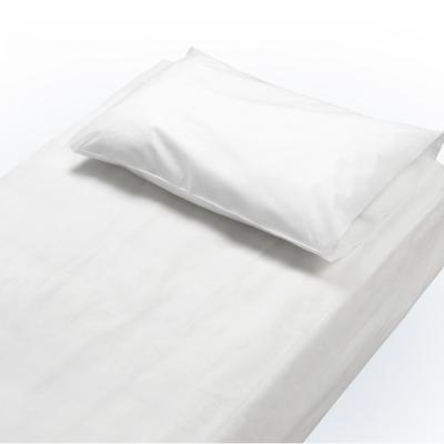 Disposable White Hotel Pillow Cases PP SMS Polyester Cushion Cover