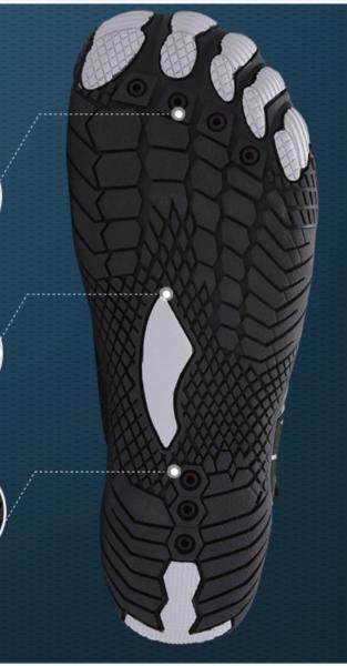 Swimming Quickdrying Aqua Barefoot Shoes Men Use Custom Design