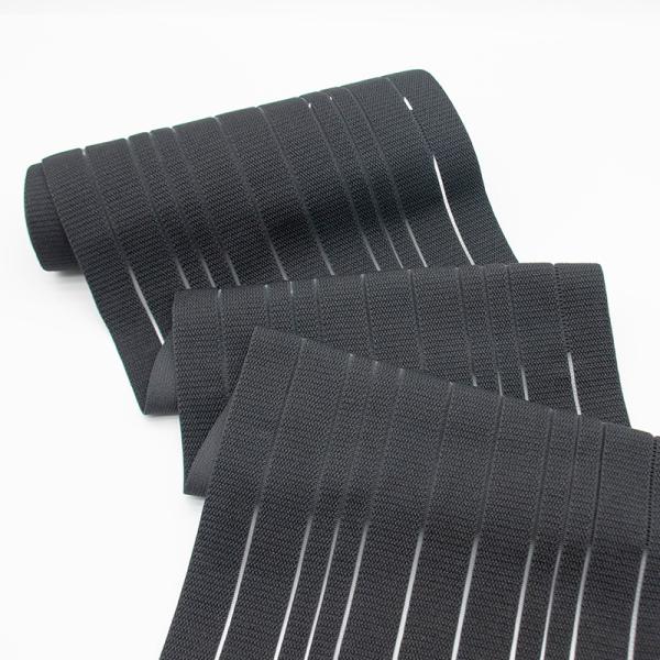 Custom elastic belt elastic bandage 230mm black fishing line medical elastic band for sports protection orthotics