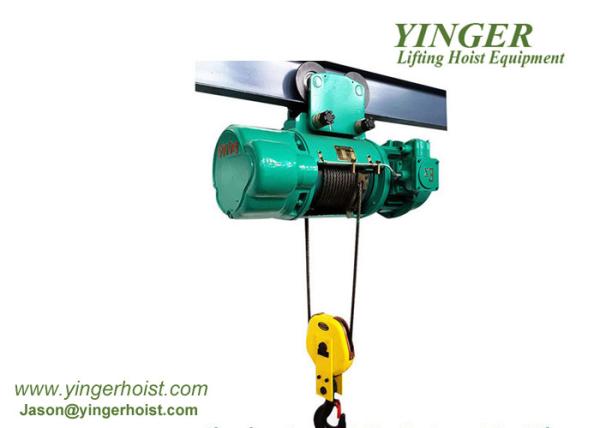 MD1 Type Electric Cable Hoist Trolley 3 - 20M Lifting Height High Safety