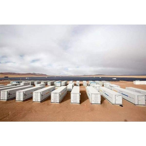 700kwh 1100kwp Commercial Pv Energy Storage Solar Power Container For Solar System Battery