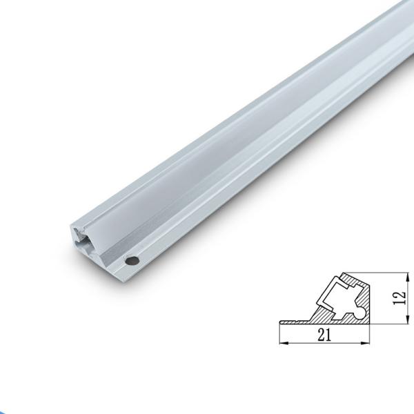 Led Under Cabinet Light Bar Strip Electric Power Fixture Kitchen Grey Paint Slot-free Surface Mounted