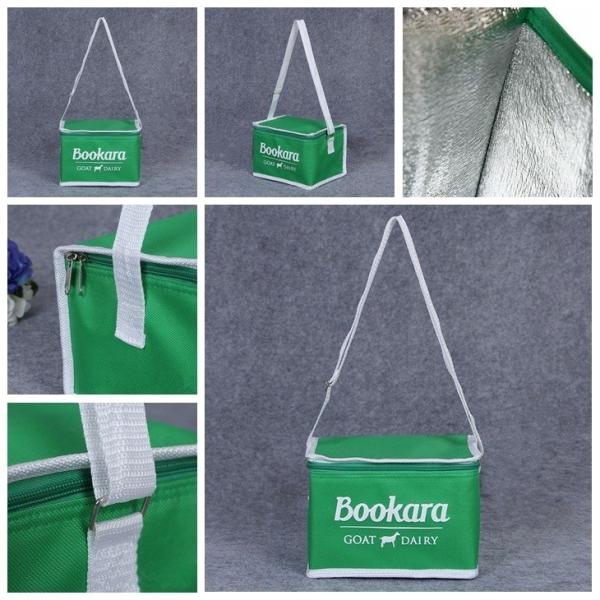 Disposable Heavy Duty Tote Thermal Nonwoven Shopping Bag High Quality Custom Outdoor Cooler