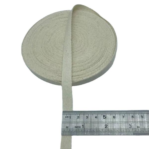 Handmade Diy Woven Polypropylene Webbing 100% Cotton Herringbone Tape Webbing