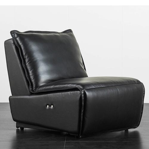 Nordic Family Single Functional Sofa Sofa Chair Modern Leather Art Leisure Lazy Single Chair Coffee Chair