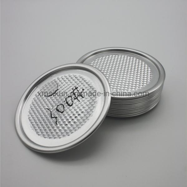 Round 300# Aluminum Peel Off Lid Diameter 46-77mm