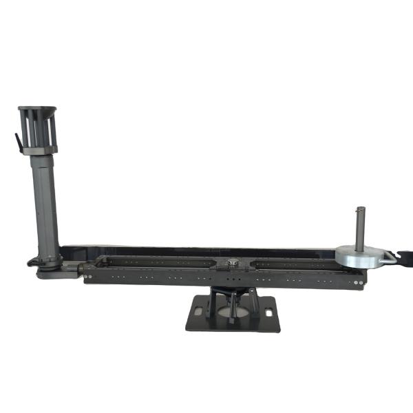 Portable Mini Motorized Tripod Dolly , 150cm Track Dolly Slider