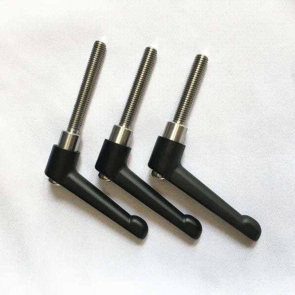 Zinc Aloloy Adjustable Clamp Lever Handles , Industrial Metal Clamping Lever Handle Factory Price