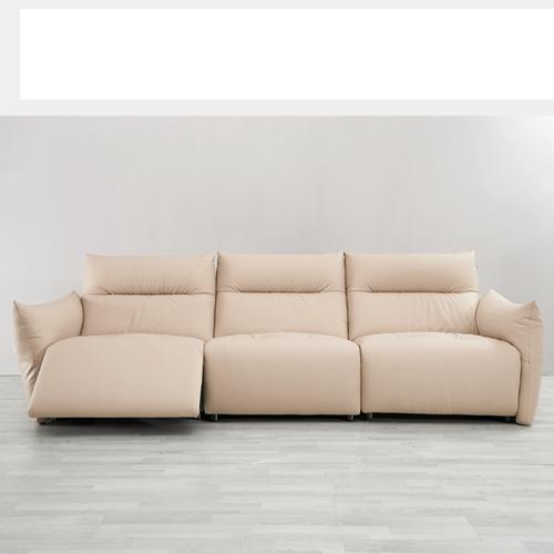 New Soft Bag Caterpillar Functional Sofa Modern Minimalist Designer Living Room Leather Sofa Combination