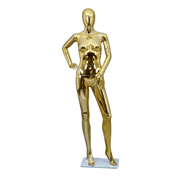 Fashion Mannequin Full Figure For Gold Female Mannequin And Mannequins Male Display