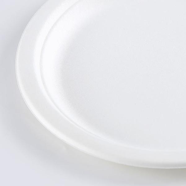 9 Inch Round Microwaveable Biodegradable Disposable Bowl Eco Friendly