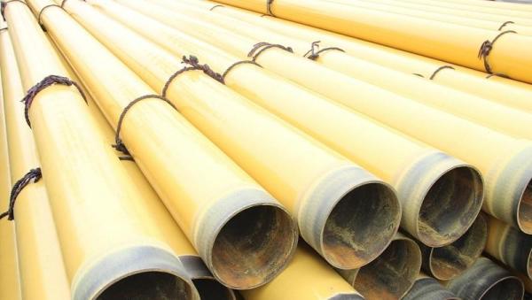 EN 10219 S235 JRH EN10217 Seamless / ERW Carbon Steel Tube , FBE Coated Water Pipe