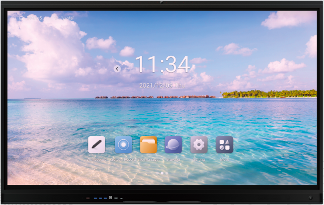 Interactive Flat Panel Display