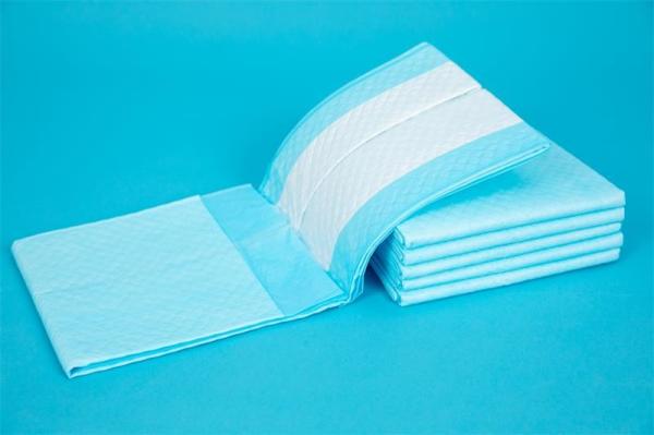 60x45cm Disposable Absorbent Underpads Pink Disposable Incontinence Bed Pads