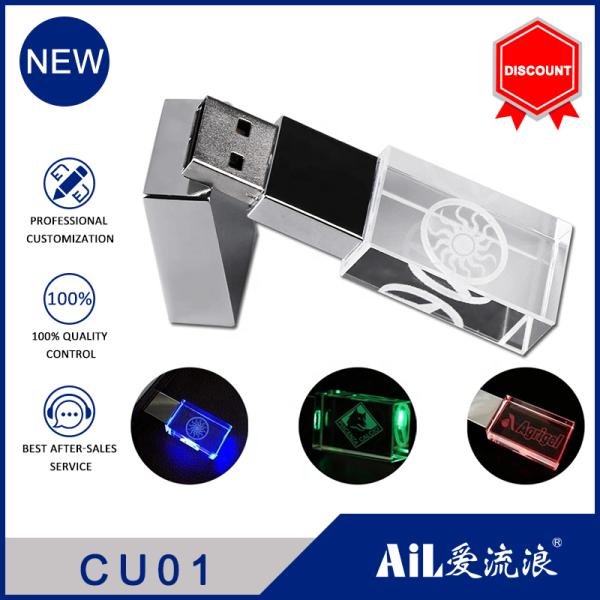 New Best Selling Customize Logo Free Metal USB Flash Drive with 2GB 4GB 8GB