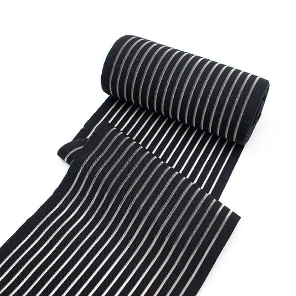 Garment accessories custom wide waistband monofilament elastic band for medical sports bandage 150mm