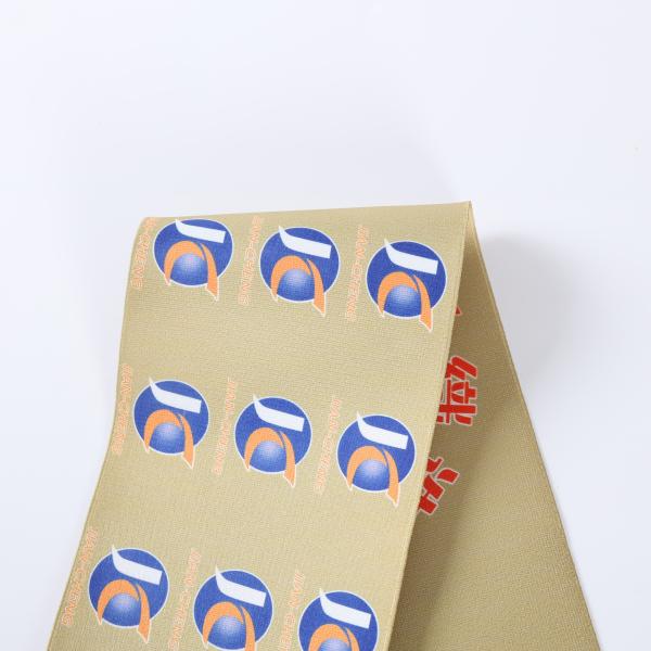 Free sample custom printed flat rubber elastic band wide designer elastic webbing strap waistband for waist trainer belt