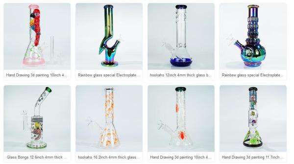smoking hookah(shisha) glass bongs manufacturer and trader form China for OEM ODM