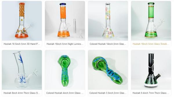 smoking hookah(shisha) glass bongs manufacturer and trader form China for OEM ODM
