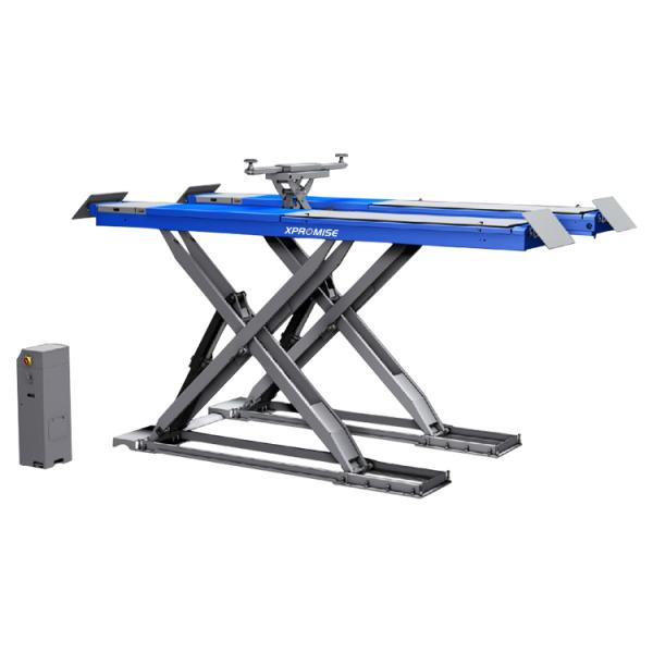 EN 1493:2010 Scissor Car Lift 4000kg 400V / 230V With Wheel Alignment