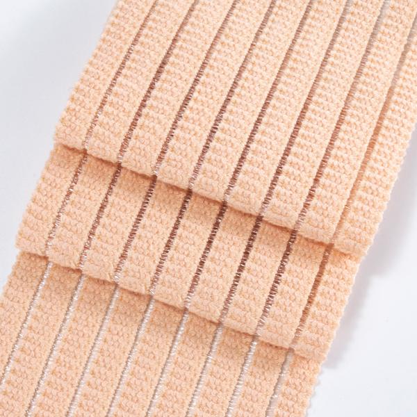 Medical sports custom wide soft woven elastic waistband for medical wrist strap ankle strap