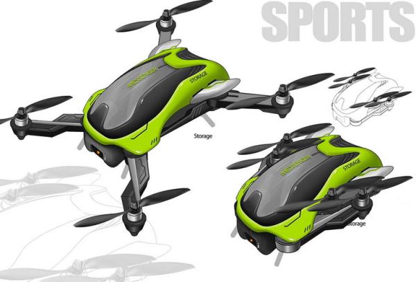 Collapsible aircraft research and development service from Chinese product design company