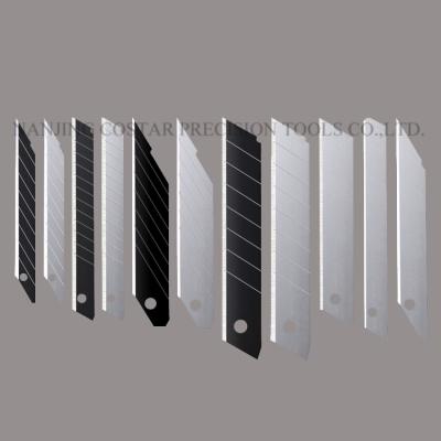 High quality 0.5mm thickness 18mm snap off cutter blade utility knife blades