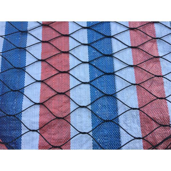 Black Oxide Flexible Wire Rope Zoo Wire Mesh Grade 316 Stainless Steel Cable Netting​