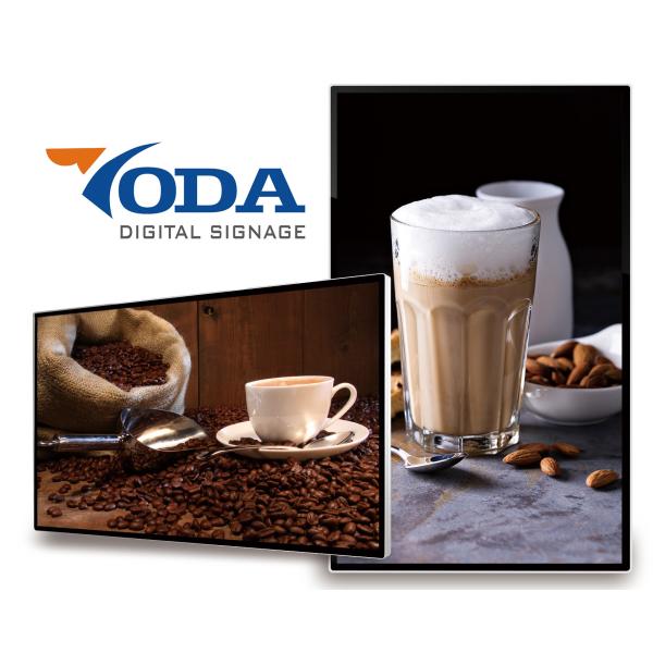 Ultra Thin Touch Screen Advertising Displays Indoor 32 Inch HD Digital