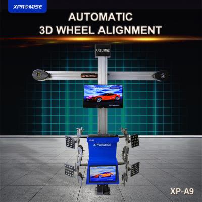Car Workshop 3D Wheel Alignment Machine Automatic High Accurate