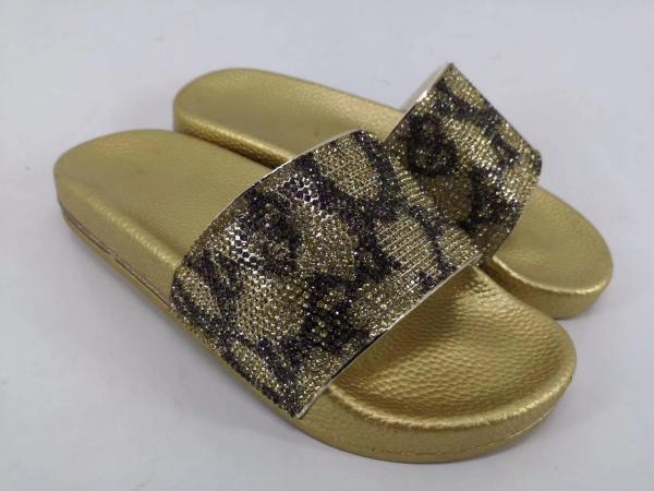 Casual Lady Slide Sandals , Walking Ladies Outdoor Slippers