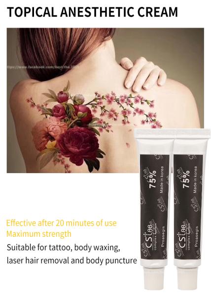 Cs Lab 75% Tattoo Numbing Cream For Permanent-Makeup