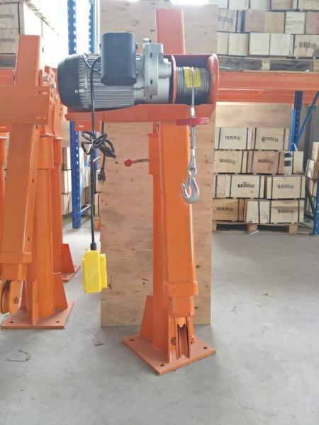 YINGER HOIST AC 220V 500kg Hydraulic Pickup Crane 4.2m Length Switch Cable For Crane Hoist hydraulic shop crane