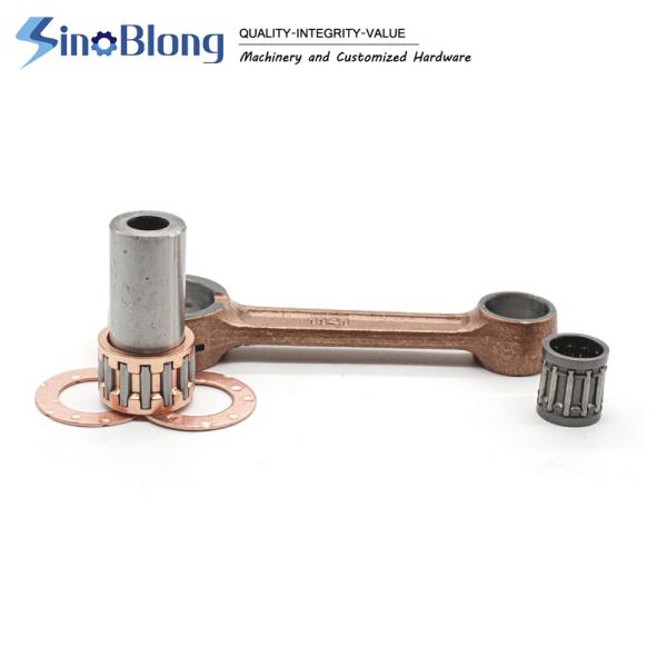 4d34 Motorcycle Connecting Rod Needle Bearing 138mm Forging Steel 20crmo