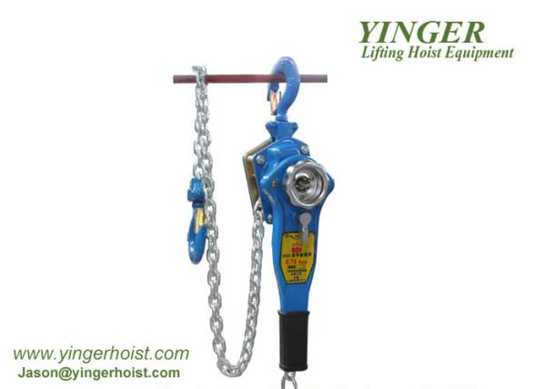 0.75 Ton Manual Chain Hoist HSH Ratchet Lever With Forged Safety Latch ratchet lever hoist chain pulley block