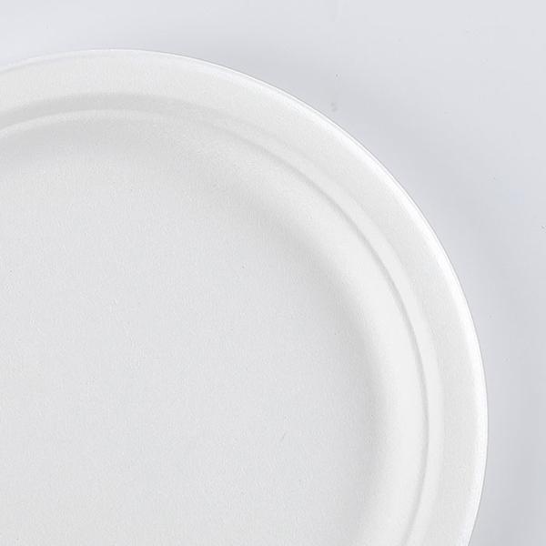 9 Inch Round Microwaveable Biodegradable Disposable Bowl Eco Friendly