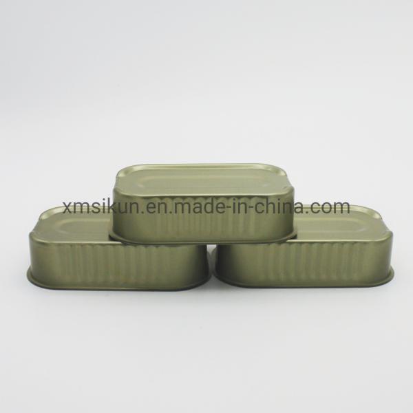 311# Wholesale Sardines Small Square Tin Can