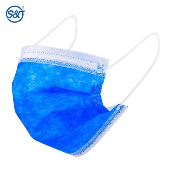 Multicoloured Non-Medical 3 Layer Disposable Adult Civil Daily Use High Quality Civilian Plain Face Mask