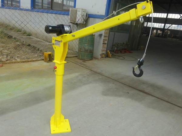 Electric Truck Crane 12V 3000lbs Pickup Jib Crane Electric Winch Truck Crane 500kg Hook Capacity Vehicle Mounted Crane