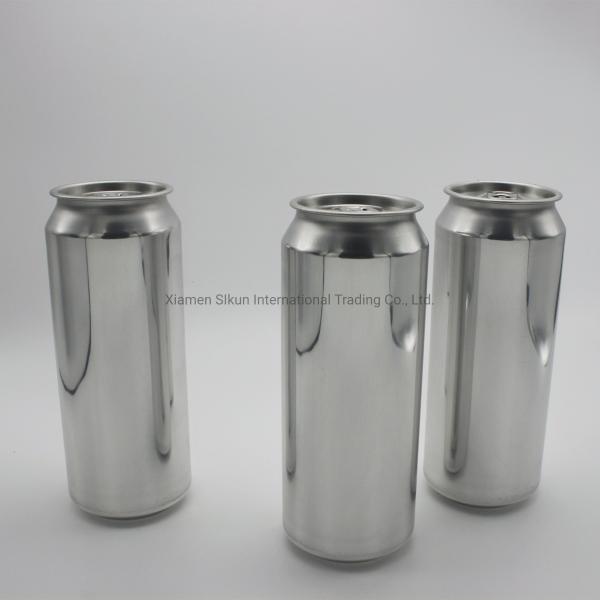 500ml Aluminum Tin Can , Beer / Juice Aluminium Tin Containers